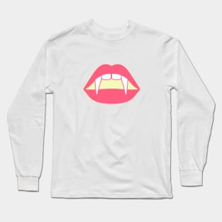 COLORFUL FANGS Long Sleeve T-Shirt